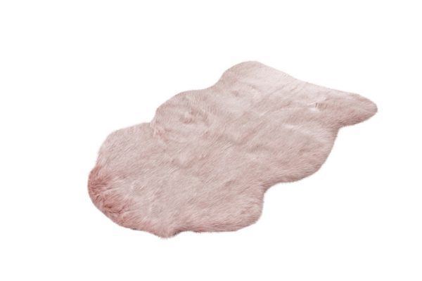 Meg ten ts 125 powderpink rózsaszín szőrme szőnyeg 5